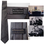 Lyndon B. Johnson Owned Necktie, Custom-Made for Him